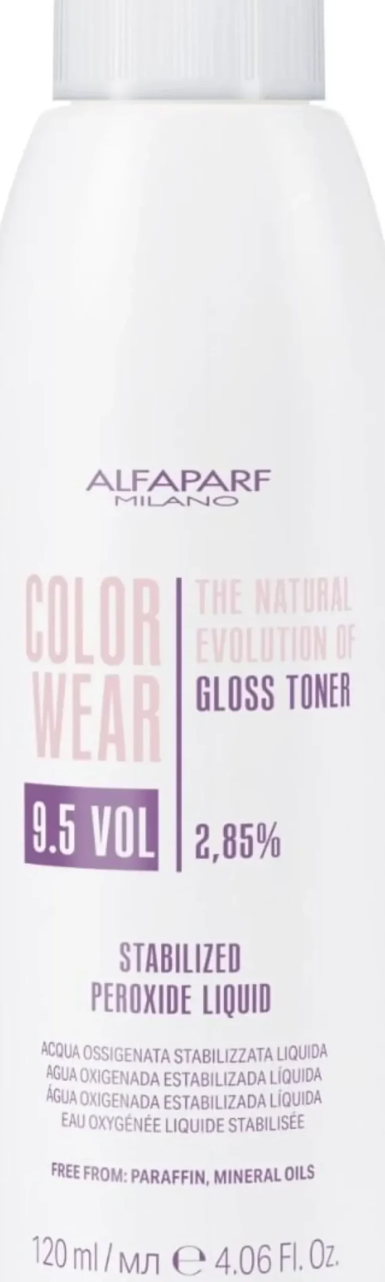 Alfaparf Milano Color Wear Gloss Toner Activator 9.5 Vol - 2.85% 120 ml