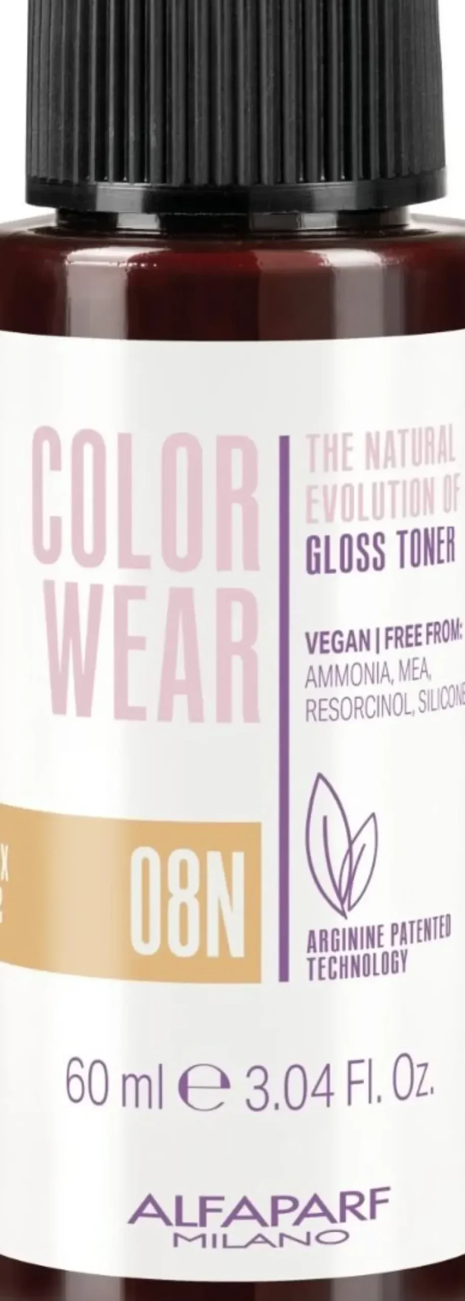 Alfaparf Milano Color Wear Gloss Toner 08N Soft Light Natural Blonde - 60 ml