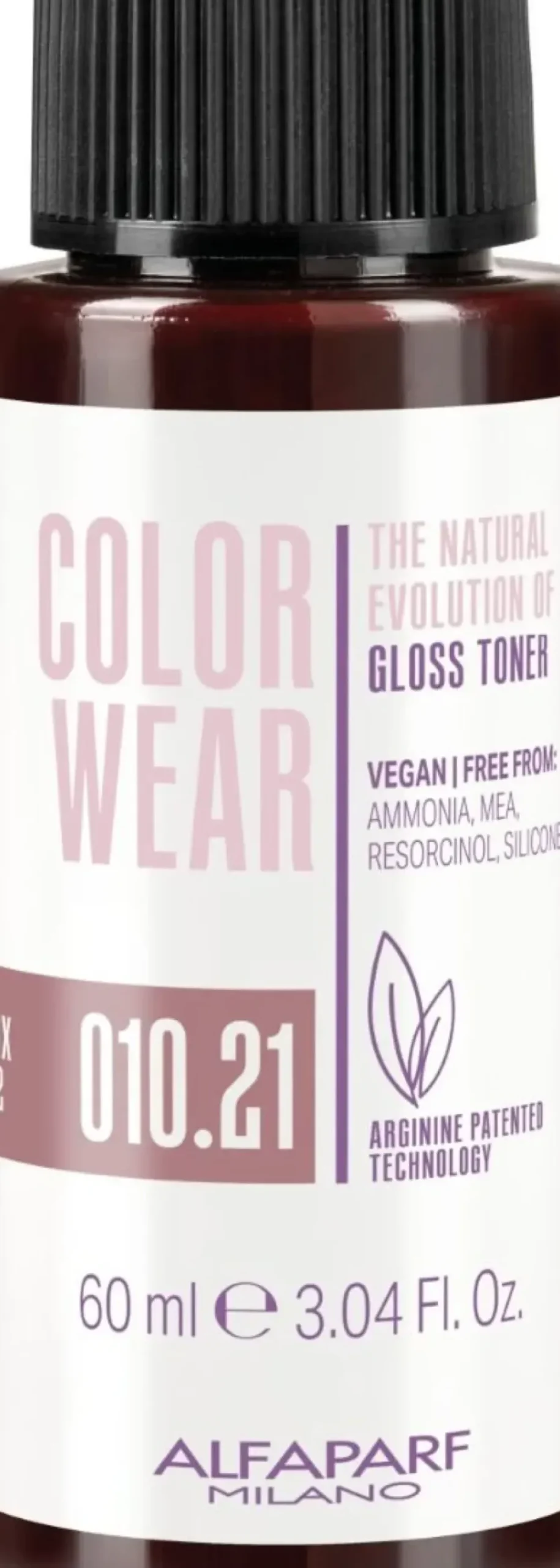 Alfaparf Milano Color Wear Gloss Toner 010.21 Soft Lightest Violet Ash Blonde - 60 ml