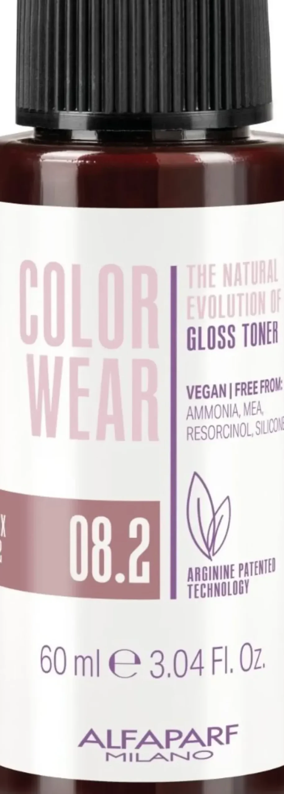 Alfaparf Milano Color Wear Gloss Toner 08.2 Soft Light Violet Blonde - 60 ml