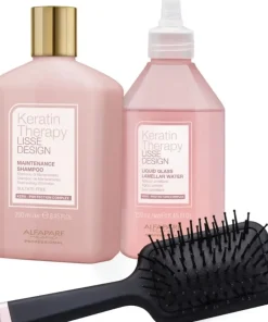 Alfaparf Milano Gift Set Keratin Therapy Lisse Design Glass Hair 500 ml