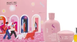 Alfaparf Milano Holiday Kit Set Semi di Lino Moisture 465 ml