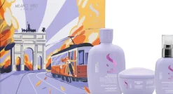 Alfaparf Milano Holiday Kit Set Semi di Lino Smooth 465 ml