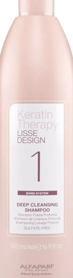 Alfaparf Milano Keratin Therapy Lisse Design Deep Cleansing Shampoo 500 ml