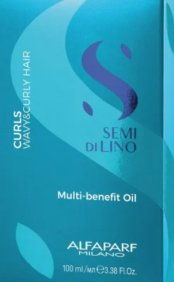Alfaparf Milano Semi di Lino Curls Multi-Benefit Oil 100 ml
