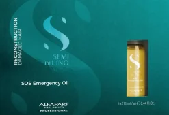 Alfaparf Milano Semi di Lino Reconstruction SOS Emergency Oil 6x13 ml