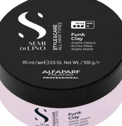 Alfaparf Milano Semi di Lino Style&Care Funk Clay 90 ml
