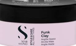 Alfaparf Milano Semi di Lino Style&Care Funk Clay 90 ml