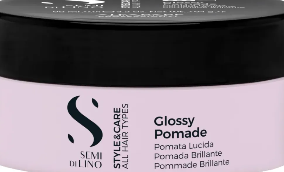 Alfaparf Milano Semi di Lino Style & Care Glossy Pomade - 90 ml