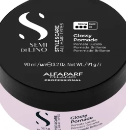 Alfaparf Milano Semi di Lino Style & Care Glossy Pomade - 90 ml