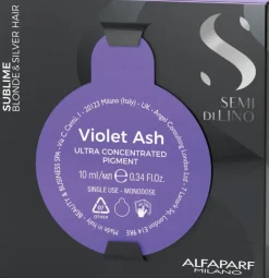 Alfaparf Milano Semi di Lino Sublime Pigments Color Violet Ash .21 10 ml