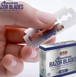 American Razor Blades 100 Double Edge Razor Blades
