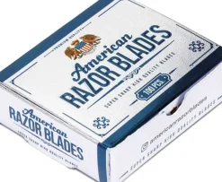 American Razor Blades 100 Single Edge Razor Blades