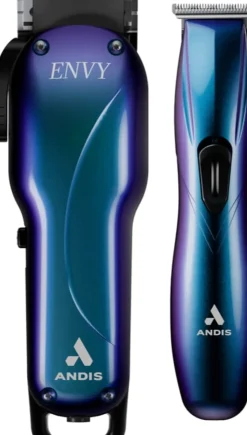 Andis Cordless Combo Adjustable Blade Clipper & Cordless Trimmer Galaxy