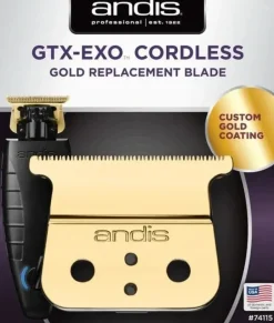 Andis Gold Shallow-Tooth GTX-EXO Blade