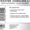 Andis Master® Cordless Replacement Fade Blade