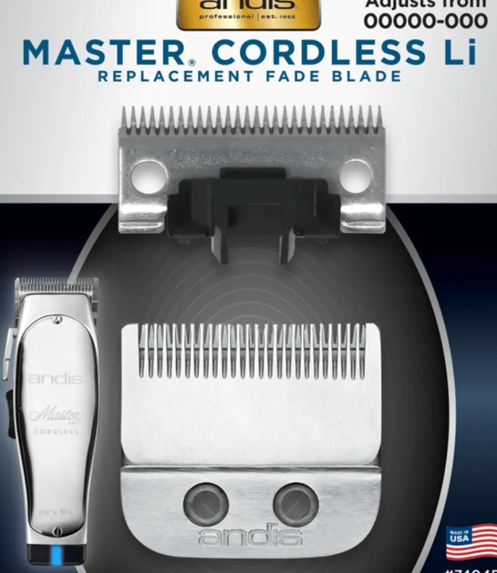 Andis Master® Cordless Replacement Fade Blade