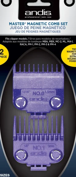 Andis Master® Magnetic Comb Set Dual Pack (2pcs) (U)