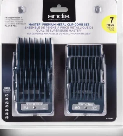 Andis Master® Premium Metal Clip Comb Set