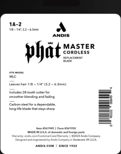 Andis Phat Master MLC Blade