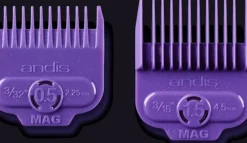 Andis Single Magnet Attachment Comb Dual Pack 0.5 mm & 1.5 mm