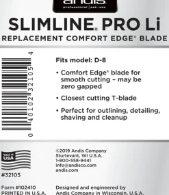 Andis Slimline D-8 Blade