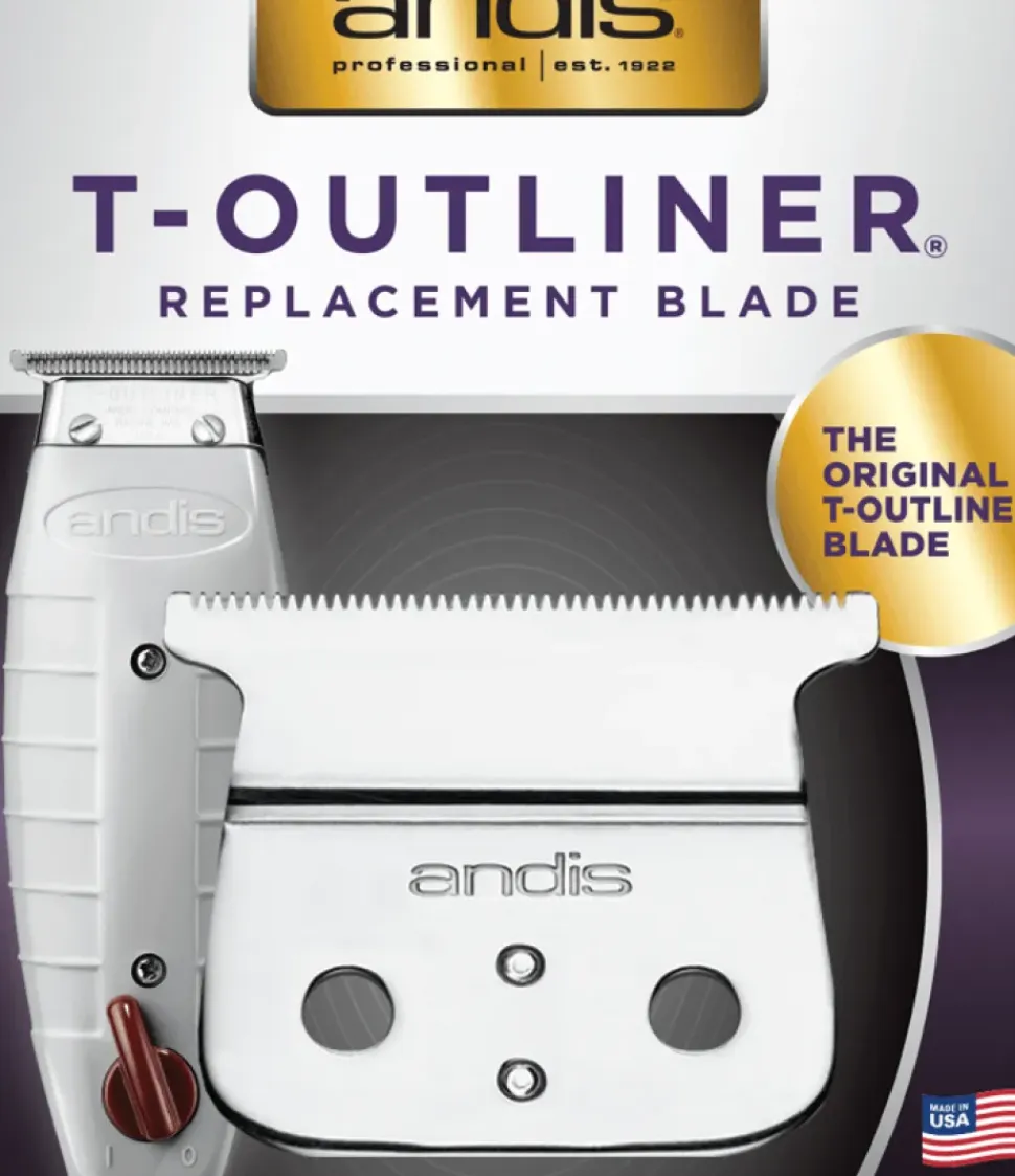 Andis T-Outliner Replacement Blade Carbon Steel