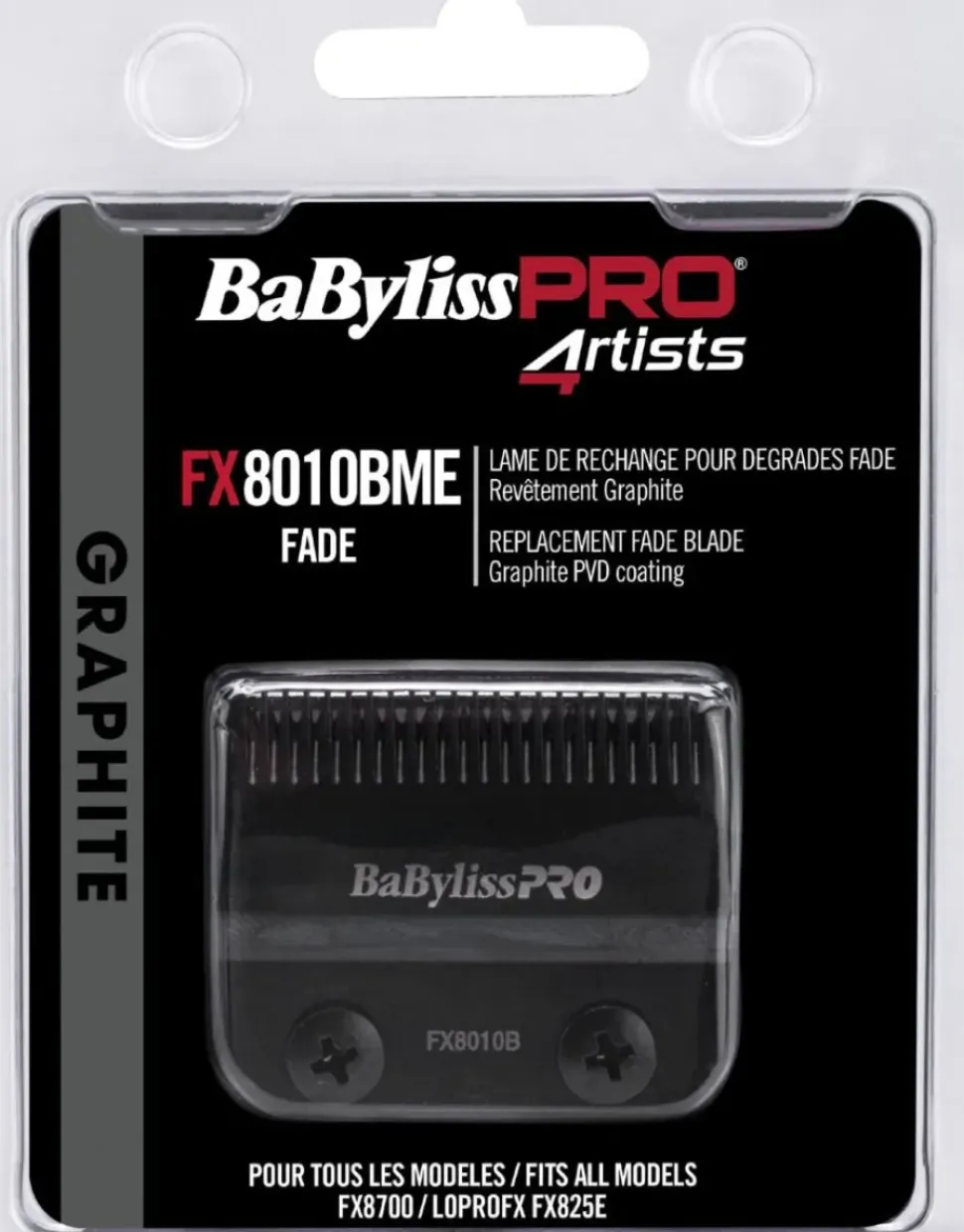 BaByliss PRO 4Artists Graphite Fade Blades