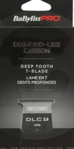 BaByliss PRO 4Artists Skeleton T-blade 2.0 DLC - Black