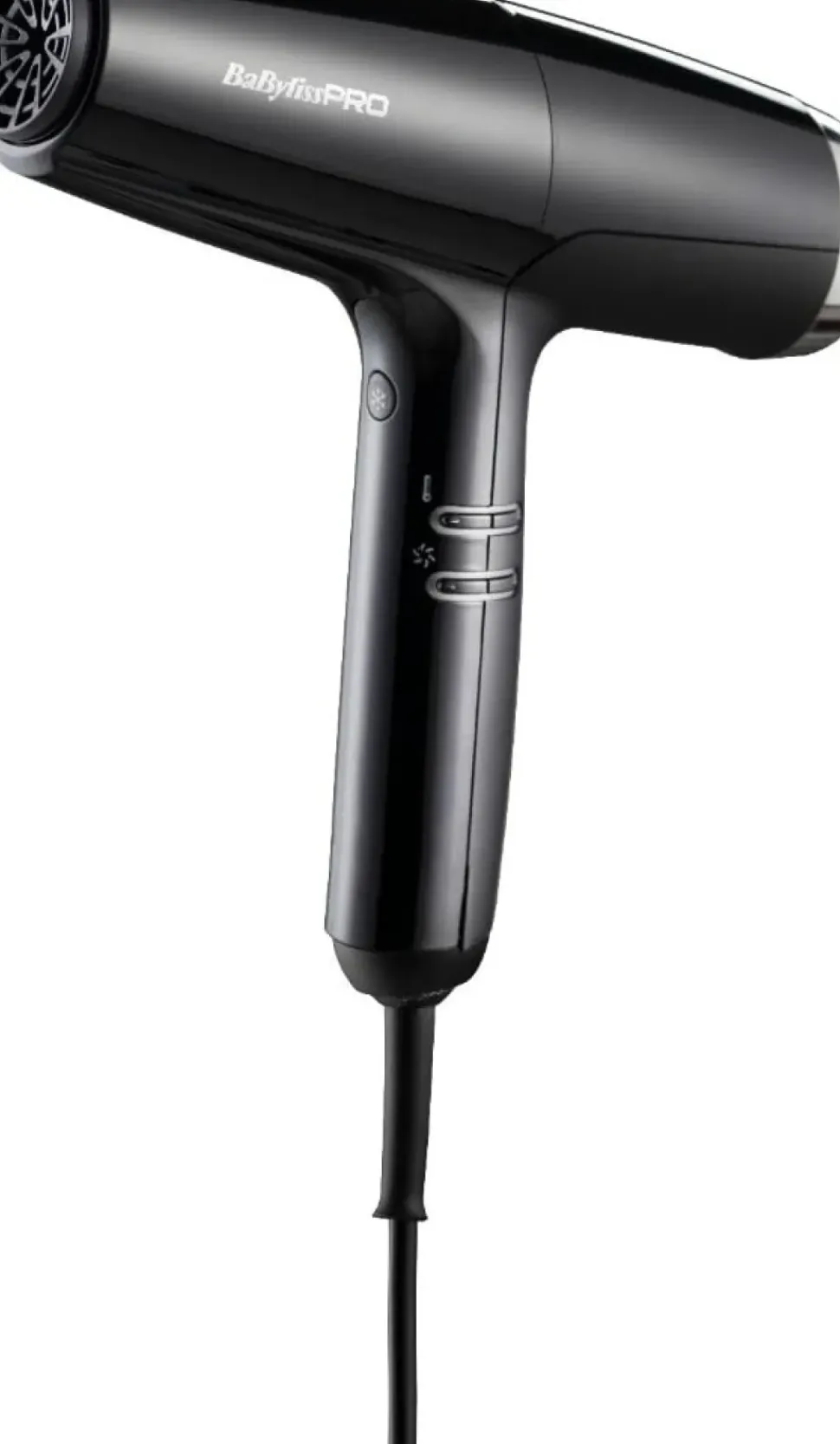BaByliss PRO Falco Black & Silver - 2000 Watt