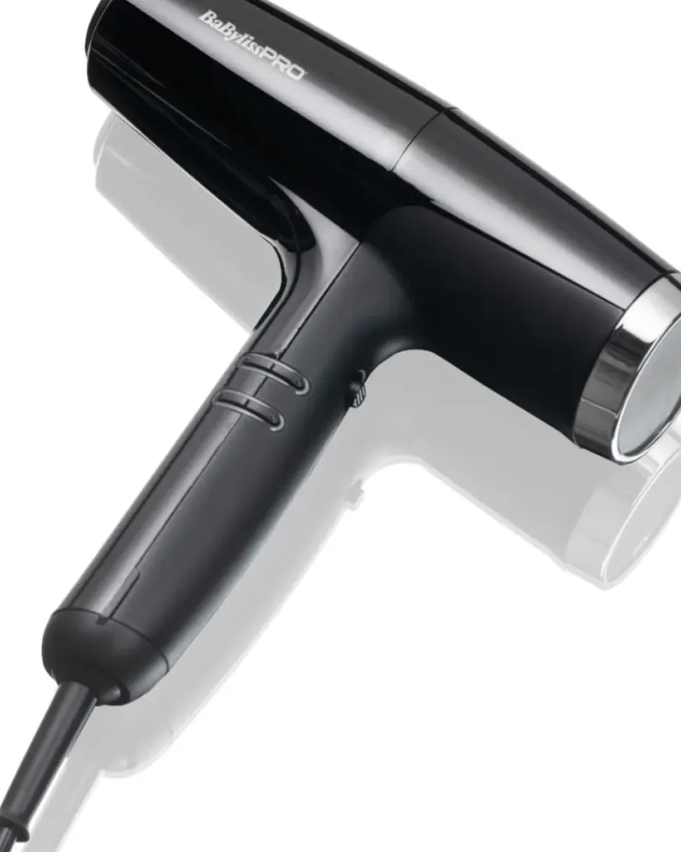 BaByliss PRO Falco Black & Silver - 2000 Watt