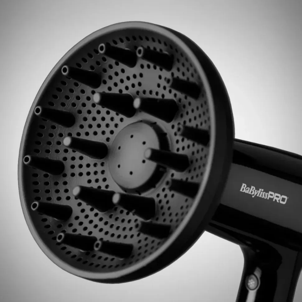 BaByliss PRO Falco Black & Silver - 2000 Watt