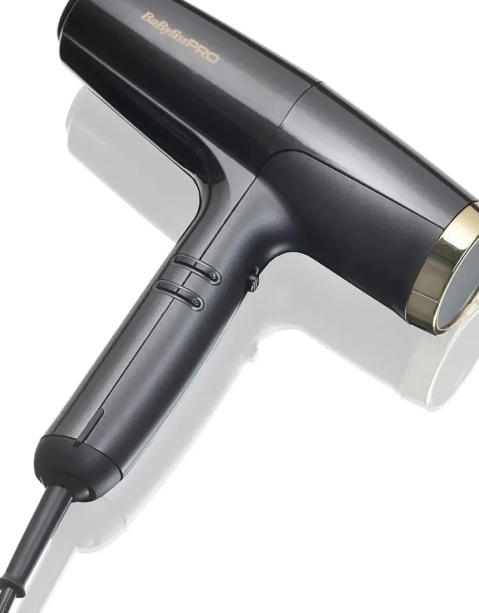 BaByliss PRO Falco Grey & Gold - 2000 Watt
