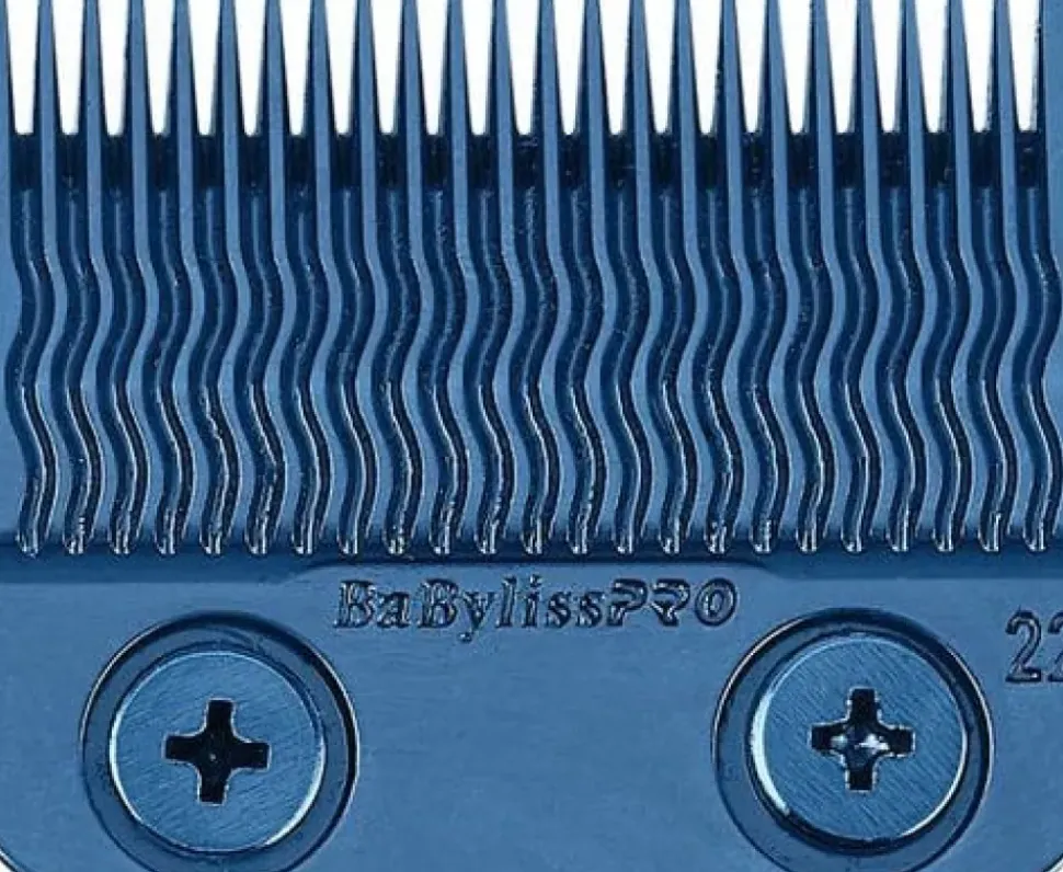 BaByliss PRO Fxone Blue Titanium Metal-Injection Molded (MIM) Precision Fade Blade