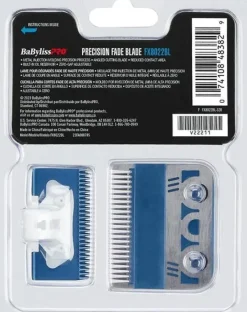 BaByliss PRO Fxone Blue Titanium Metal-Injection Molded (MIM) Precision Fade Blade