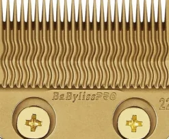 BaByliss PRO Fxone Gold Titanium Metal-Injection Molded (MIM) Precision Fade Blade