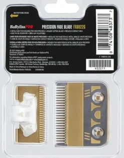 BaByliss PRO Fxone Gold Titanium Metal-Injection Molded (MIM) Precision Fade Blade