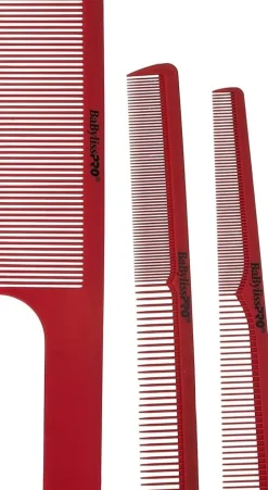 BaByliss PRO Styling Comb Set Red 3 Pcs (U)