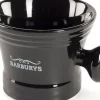 Barburys Garibaldi Porcelain Shaving Mug Black