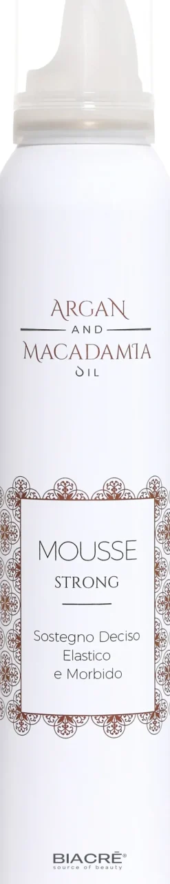 Biacre Argan & Macadamia Mousse Strong - 200 ml
