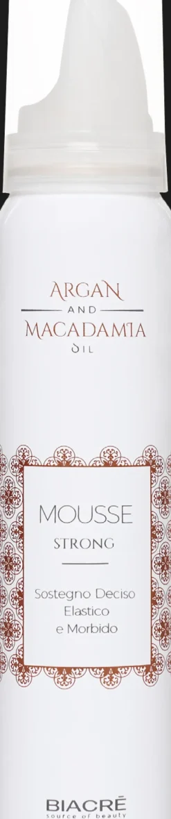 Biacre Argan & Macadamia Mousse Strong - 100 ml