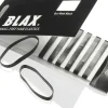 Blax Hair Elastics - Black 4 mm (8 Pcs)