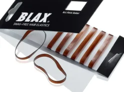 Blax Hair Elastics - Brown 4 mm (8 Pcs)