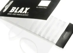 Blax Hair Elastics - Clear 4 mm (8 Pcs)