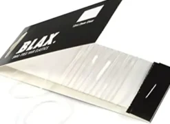 Blax Hair Elastics - Clear 2 mm (12 Pcs)
