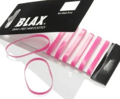 Blax Hair Elastics - Pink 4 mm (8 Pcs)