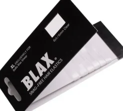Blax Hair Elastics - XL Clear 6 mm (6 Pcs)