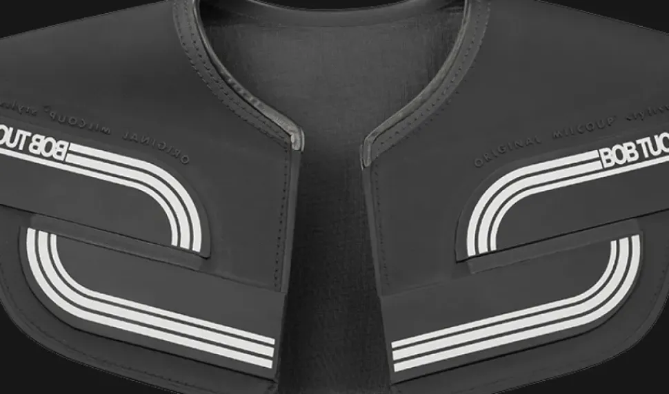 Bob Tuo - Cutting Collar Black Silver Rubber