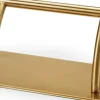 Bravehead Footrest Plate - Gold