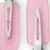 Bravehead Setting Clip Glitter Pink 6 Pcs